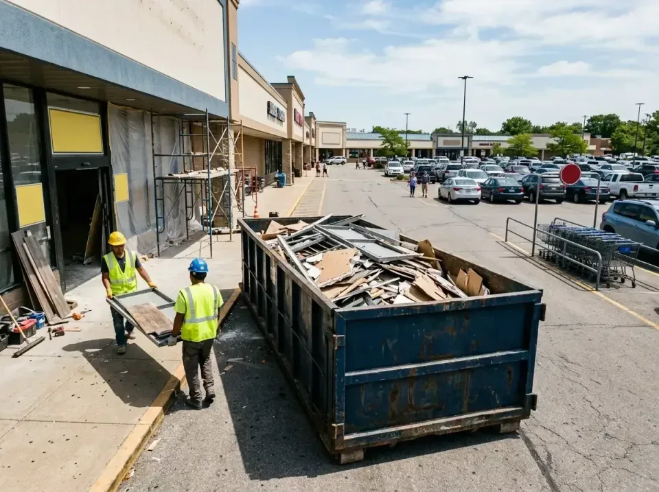 retail-store-renovation-debris-003 — frequently asked questions, Roll-off Dumpster Rentals in Cuero, TX